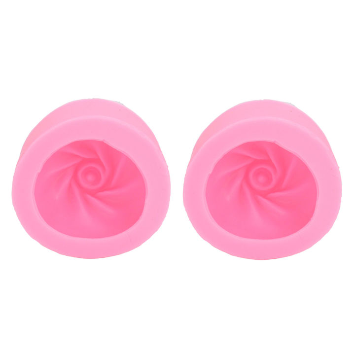 Baozi Maker Silicone Baozi Dumpling Mould Ergonomic Design 2PCS for Dinner Party