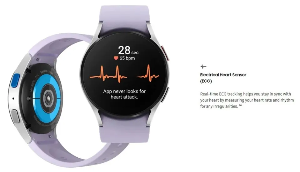 Blood Pressure Monitor Samsung Active Heart Ecg Heart Rate