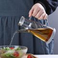 Olive Oil Dispenser Measurements Vinegar Bottles Cooking Oil Can Glass Bottle Leak-Proof BBQ Kitchen Supplies. 
