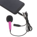 【3C VictoryEagle】Portable Mini Stereo Audio Microphone The Mobile Phone Accessories. 