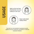 Umbrella Sunscreen Powder SPF 50 with PA+++ UV Protection, Sweat Resistant Formula, Makeup Setting & Finishing Loose Powder, Enriched with Micronized Zinc Oxide for Oily Skin. 