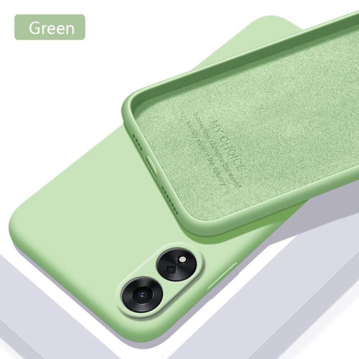 Tokifu OPPO A78 5G New Liquid Silicone Phone Case All-inclusive Shockproof Back Cover