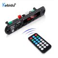 Kebidu 9V-12V Wireless Bluetooth MP3 WMA Decoder Board Car Audio MP3 Player USB TF FM Radio Module For Car Speaker. 