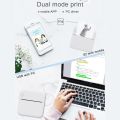 Mini Pocket Thermal Printer Multifunction Portable ticker Maker with 1 Paper Roll 57mm Compatible.