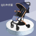 New Toby Qz1 Portable Stroiler Luggage Prams-Blue.