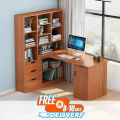 AndorMahal MDF Stylish Reading Table With Bookshelf (5ft by 5ft by 16inch). 