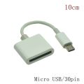 Dock 30-Pin Female To Usb-C Usb 3.1 Usb 8pin Type C Male Short Charging Date Cable For Mac Onplus. 