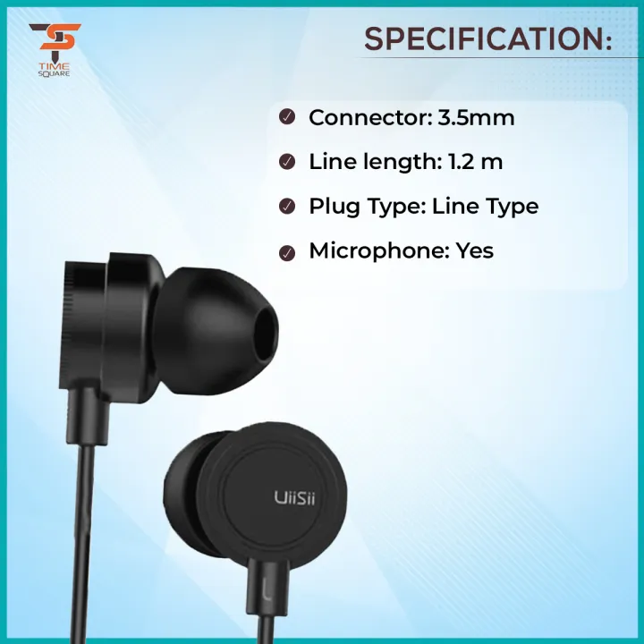 UiiSii%20HM16%20Metal%20Bass%20Headphones%20/%20UiiSii%20%20HM13%20In-Ear%20Earphone%20with%20Headphone%20Pouch%20-%20Headphone%20-%20Image%203