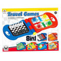 Board Game  8 IN 1 TRavel ludo Chess checkers and many more travel board games ludo game - JF378-15. 
