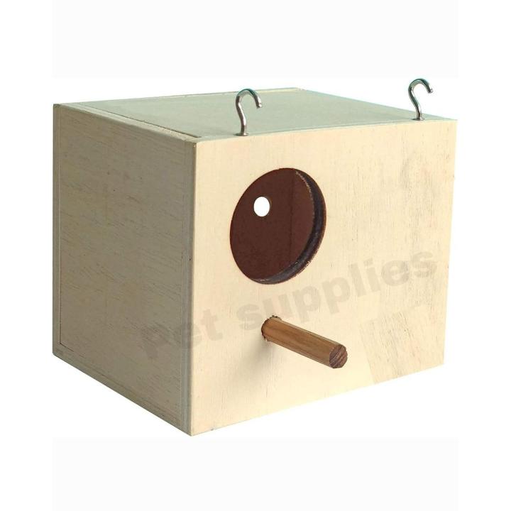 Standard Breeding Box for English Budgies, Love Birds With Full Set-up - Good Health