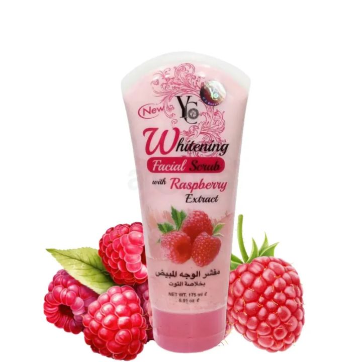 International%20Thailand%20product%20Skin%20care%20YC%20Whitening%20Raspberry%20Extract%20face%20Scrub%20used%20for%20male/female%20-%20175%20ml%20-%20Image%202