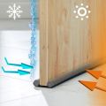 Flexible 95cm Guard Bottom Seal Seal Strip Door Stopper Door Weather strip Door Seal Guard Dust Stopper Stopper Sealer - Door Bottom Sealing Strip. 