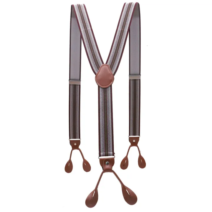 Unisex%20Vintage%20Suspenders%20Men%20Braces%20Adjustable%206%20Button%20Suspender%20Elastic%20Y-Shape%20Strap%20Pants%20Trousers%20Brown%20Leather%20PU%20-%20Image%204