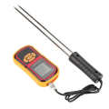 Nax Lcd Moisture Meter Gm640 Portable Digital Grain Temperature For Wheat Rice Corn Bean. 