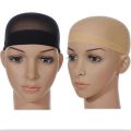 Deluxe Wig Cap Hair Net for Weave 4 Pieces Hair Wig Nets Stretch Mesh Wig Cap for Making Wigs Free Size(Skin Tone). 