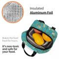 Van Gogh Almond Blossoms Lunch Box Portable Thermal Cooler Food Insulated Starry Night Oil Painting Lunch Bag For Women Kids.