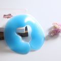 Silicon Spa U Shape Pillow Spa Gel Pad Face Rest Body Massage Cradle Cushion Soft Salon Bolsters Pad Beauty Care DFA coussin. 
