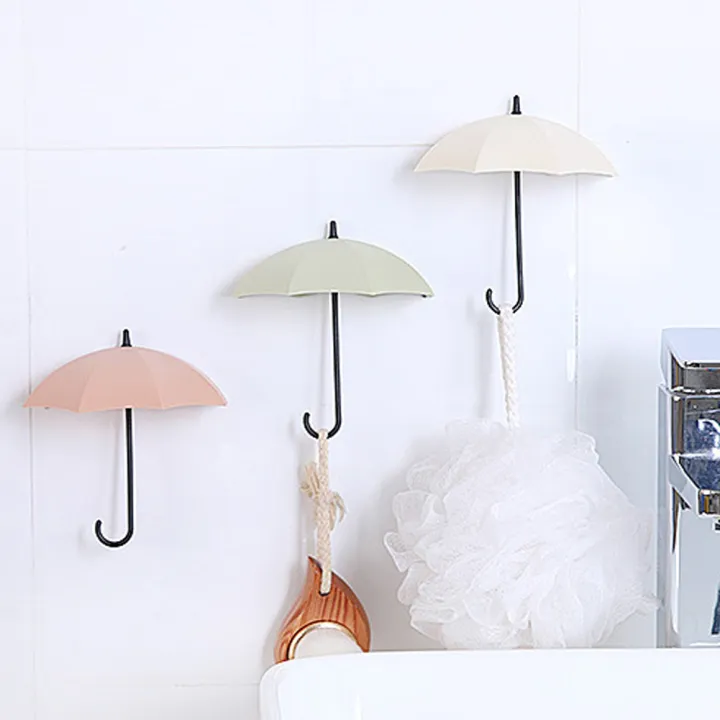 3Pcs%20Cute%20Umbrella%20Wall%20Hook%20Key%20Hanging%20Bag%20Brush%20Holder%20Decorative%20Organizer%20-%20Image%209