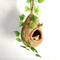 Decorative Hanging Bird Nest with Birds & Plant – Babui Pakhir Basha (14'' & 12''). 