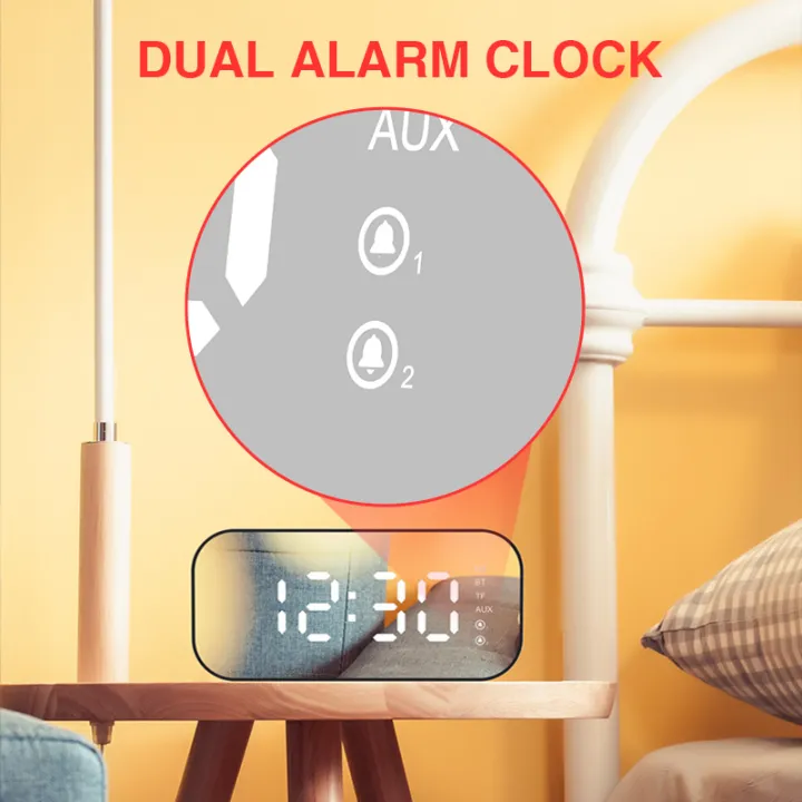 Havit%20M3%20Smart%20Wireless%20Bluetooth%20Speaker-Black%20with%20Alarm%20Clock%20-%20Image%203