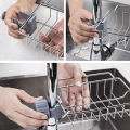 Stainless Steel Sink Rack - Sponge Soap Storage Holder for Kitchen Bathroom. 