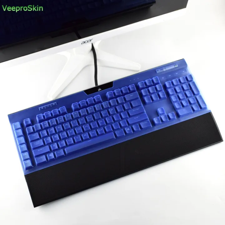 %E3%80%90YIYANGMAOYI111%E3%80%91For%20Corsair%20K95%20Rgb%20Wired%20Gaming%20Mechanical%20Keyboard%20Cover%20Film%20Office%20Desktop%20Dust%20Cover%20Silicone%20Protector%20-%20Image%205