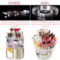 beautiful (6 Layers Adjustable) 34x23.5cm Multi-Function Makeup Organizer 360-Degree Rotating Adjustable Acrylic Cosmetic Storage Box Lipstick Display Case.