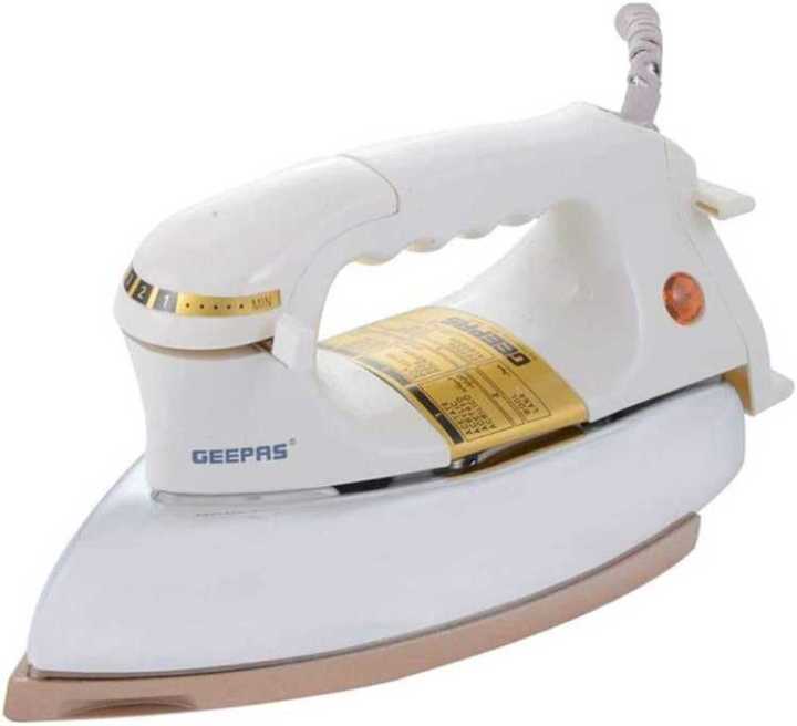 Geepas Gd12780 Automatic Dry Iron(2 Year Warrenty) with Free Delivery
