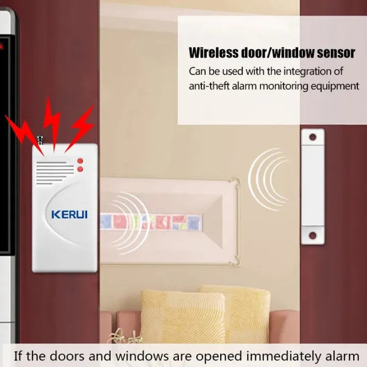 KERUI%20WIFI%20Security%20Alarm%20System%20Wireless%20Tuya%20Smart%20Home%20Outdoor%20Weather-Proof%20Siren%20Horn%20Window%20Door%20Sensors%20Motion%20Detector%20-%20Image%204