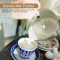Mini Electric Handheld Milk Frother Electric Blender with USB Electrical Maker Whisk Mixer for Milk Frother Cappuccino Pink. 