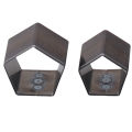 Leather Cutting Mold, Clean Cutting Leather Punching Dies Set 4Pcs Strong for Craft. 