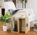 Bedside table corner table sofa side table bedroom bed side table SPBT219. 