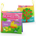 Washable Fabric Books Newborn Baby Educational Puzzle Cloth Book Kids Early Learning Develop Cognize Reading Kidsbook Infant Toy MuXiaRe.