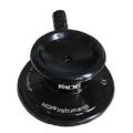 MDF Acoustica Lightweight Dual Head Stethoscope - All Black Edition, MDF747XP-all black.