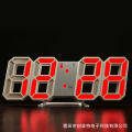 3D LED Digital Clock Electronic Table Clock Alarm Clock Wall Glowing Hanging Clocks - Wall Clock. 