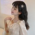 5/6pcs Hair Clip Set Hair Pins Korean Fashion Shiny Retro Hairpin Girls Crystal Rhinestone Hair Clip Elegant Hair Accessories. 
