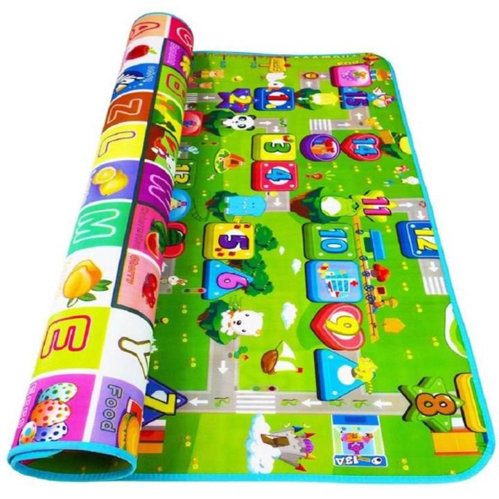 LooMantha PVC Baby Large Play Mat - Multicolor