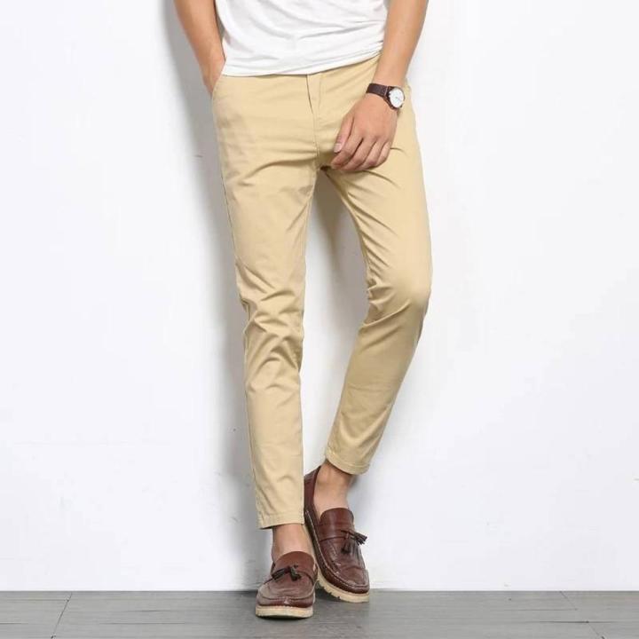 Stylish & Slim-Fit Twill Gabardine Pant For Men