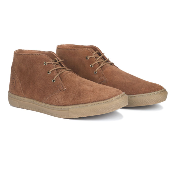 MaverickLace Up Ankle Boot-Tan for Men