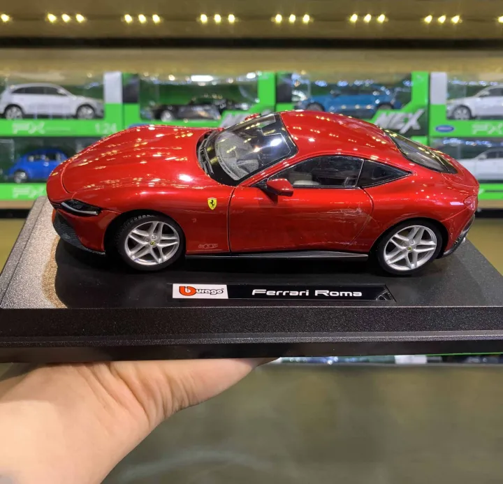 Bburago%201:24%20Ferrari%20Roma%20Die-Cast%20Vehicles%20Alloy%20Model%20Car%20Toys%20for%20Gift%20Collection%20-%20Image%206