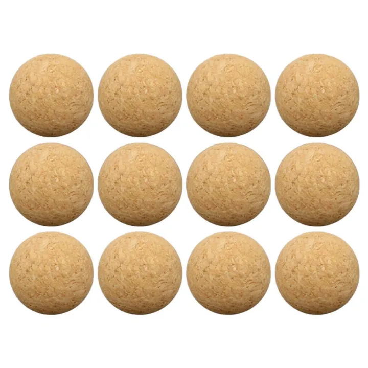 Sunfloweio%206/12pcs%2036mm%20Cork%20Solid%20Wood%20Foosball%20Table%20Soccer%20Ball%20Football%20Soccer%20Ball%20Baby%20Foot%20Fussball%20Desktop%20Soccer%20Ball%20Game%20-%20Image%207