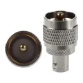 1Pcs N Type Male Jack To BNC Female Plug Straight Connector & 2Pcs RF Coaxial Coax Adapter BNC Female To UHF Male PL259. 