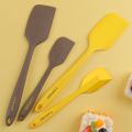 Kitchen Silicone Cream Butter Cake Spatula Scraper Cake Cream Scraper Nonstick Butter Spatula Brush Mixer Cake Baking Tools. 