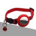 Kitten Collar Anti-Lost  and Safety Buckle Adjustable Belt Airtag Pet Collar Reflective Nylon. 