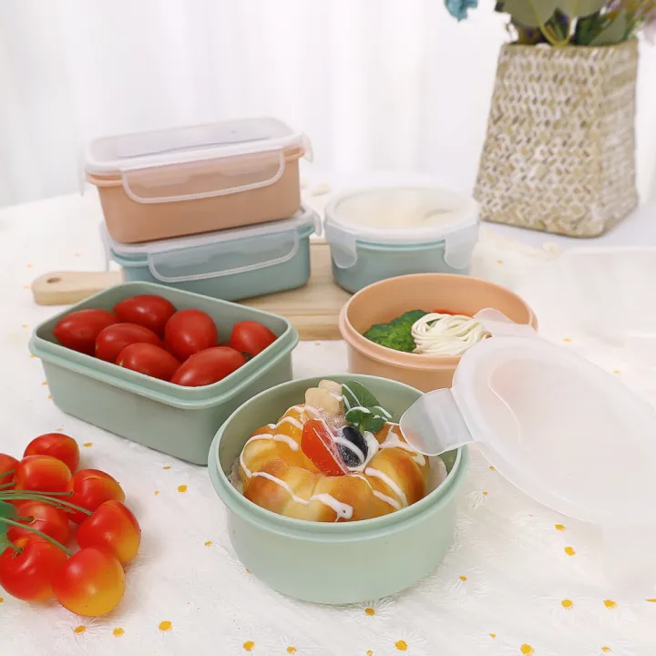 Mini%20Round%20Food%20Preservation%20Box%20Rectangular%20Plastic%20Storage%20Box%20Kitchen%20Refrigerator%20Sealing%20Bento%20Boxes%201Pcs%20-%20Image%204