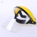 3xProtective Shield Head-Mounted Face Eye Shield Screen Grinding Clear. 