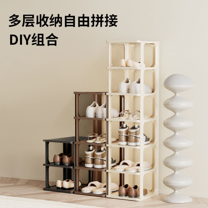 Simple%20shoe%20racks,%20small%20dormitory%20floor-to-ceiling%20shoe%20cabinets%20at%20home%20entrances,%20sturdy%20and%20durable,%20multi-layer%20dustproof%20shoe%20racks%20-%20Image%202