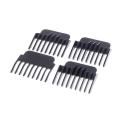 4PCS/1SET Hair Care Tools T9 Universal Hair Trimmer Clipper Limit Comb Guide Sets Limit Calipers Tools. 