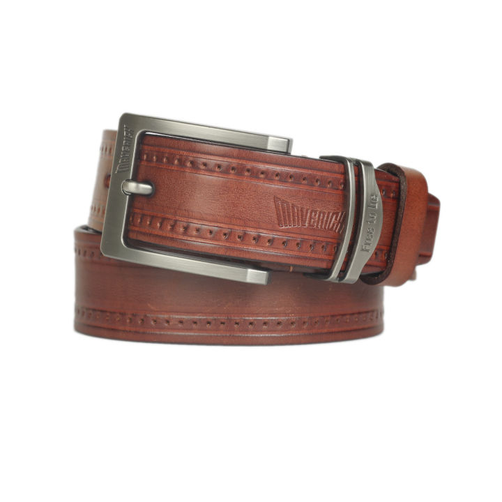 MAVERICK SUEDE STUDDED BELT
