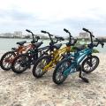 1 Pcs Mini Model Bicycle Toys + Free Wheels and tools  Cycling 1:10 Alloy Miniature MTB Bike Model DIY Creative Mountain Cycling Kids Educational Gifts. 